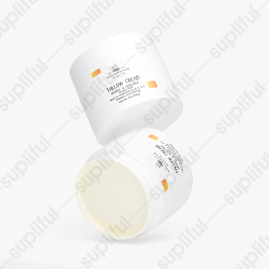 Tallow Cream Orange & Bergamot