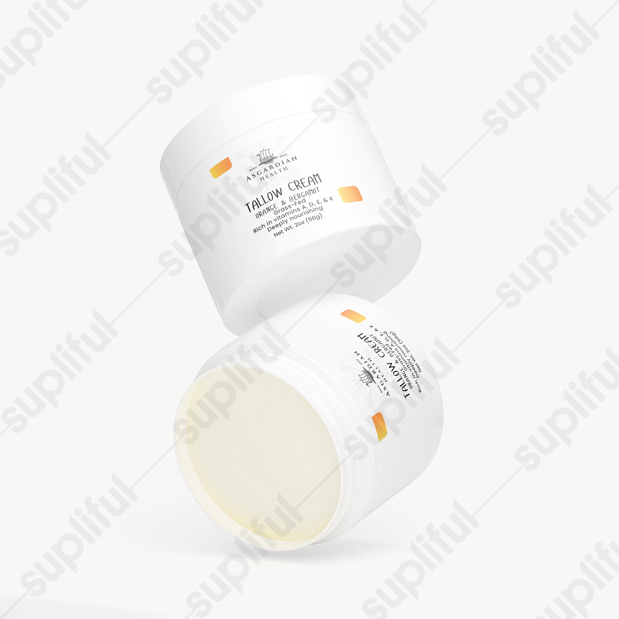 Tallow Cream Orange & Bergamot